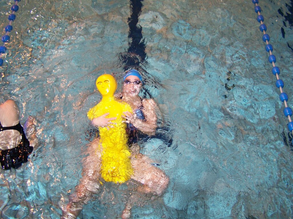 BNSSA Croix Blanche Oise : Epreuve du mannequin