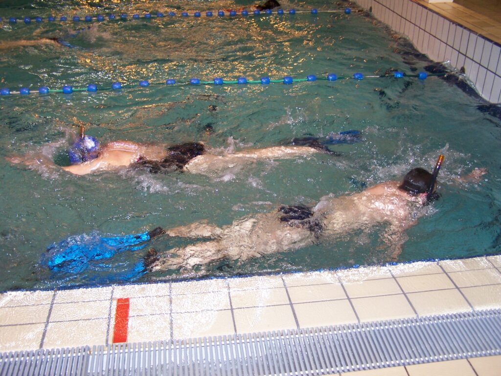 BNSSA Croix Blanche Oise : Epreuve palmes, masque et tuba